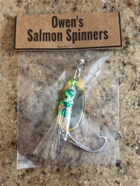 Salmon Spinners Etsy