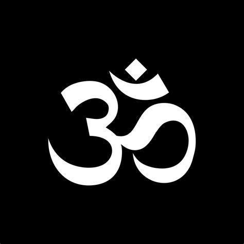 Symbol Of Hinduism Hindu Iconography Vector Illustration 16096663