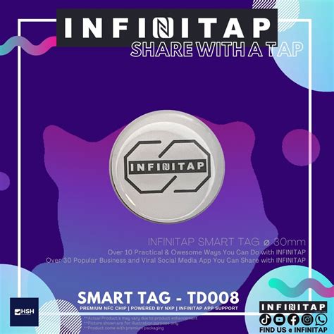 INFINITAP Share With A TAP Social Media Smart Tap IT TD008 NXP Chip