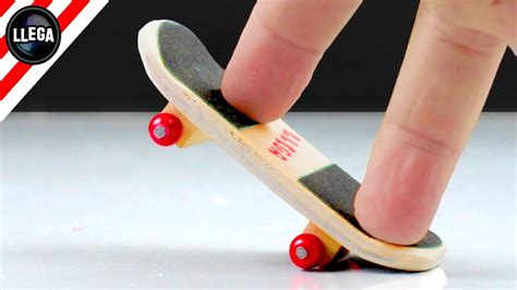 Como Hacer Un Finger Skate o Tech Deck CASERO Trucos Fáciles YouTube