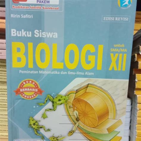 Jual Buku Siswa Biologi Sma Kelas Xii Kurikulum Shopee Indonesia