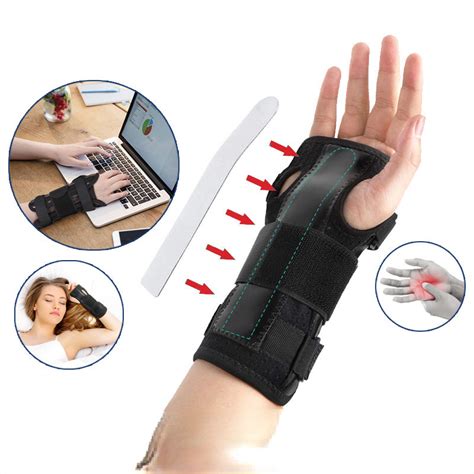 Wrist Brace Elastic Wrist Support Brace Splint Lightweight Breathable