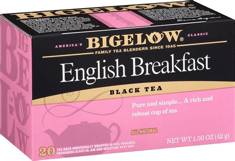 Bigelow English Breakfast Tea Count Boxes Pack Of Amazon Ca