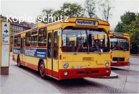 OMNIBUS FOTO BUSFOTO Daimler Benz O 305a Stadtbus WSB Würzburger