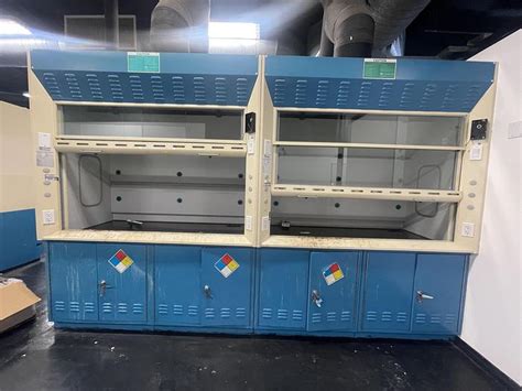 Used Green Laboratory 6 Fume Hood Combo Sash For Sale In San Diego