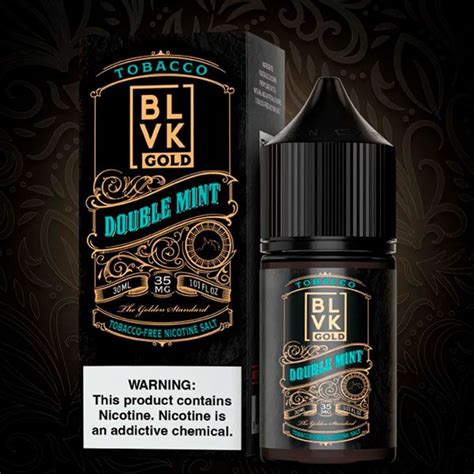 Líquido BLVK Tobacco Double Mint Nic Salt Cigarro Eletrônico Preço