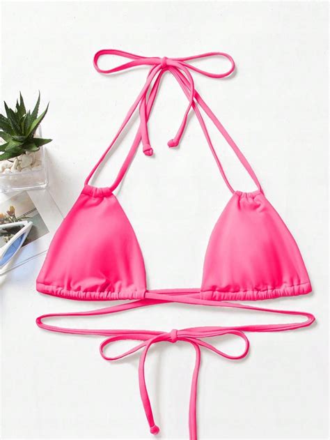 Bikini Wi Zanie Qfj Nf Xl Shein Neonowa G Ra Od Ceny I Opinie