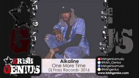 Alkaline One More Time Raw All Inclusive Riddim Krishnadavis