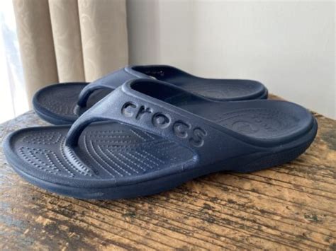 Crocs Iconic Comfort Flip Flop Thong Sandals Unisex M Gem