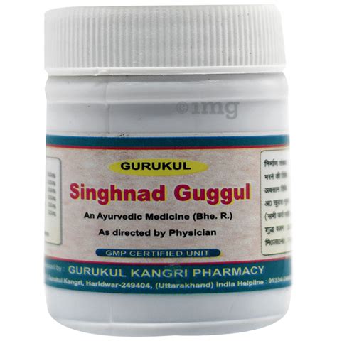 Gurukul Singhnad Guggul Tablet Buy Bottle Of Gm Tablet At Best