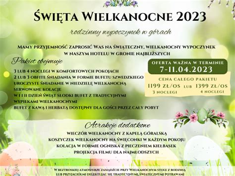 Wielkanoc 2024 Dolce Vita Ustroń