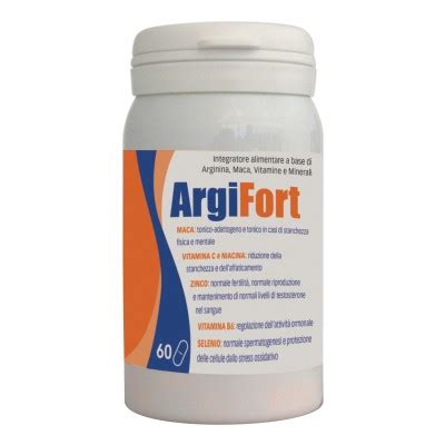 Argifort Integratore Alimentare Per Aumentare Testosterone