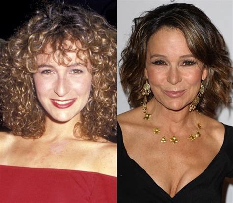 Jennifer Grey ~ nose job | Jennifer grey nose job, Jennifer grey, Nose job