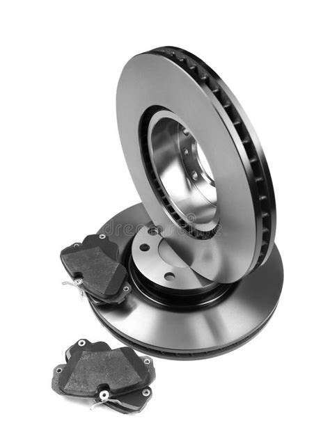 Two New Brake Discs For The Car Stock Image Image Of Road Rotor