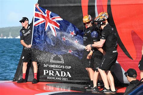 America S Cup 2021 How Team New Zealand Sailed Into History With Race