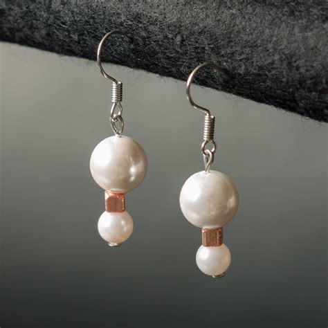 Wedding pearl earrings — Faunauge