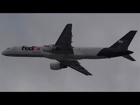 Fedex Express Boeing Sf N Fd Takeoff From Pdx Youtube