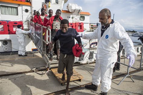 Sar Mission Up Close Disembarkation And Life After Rescue Moas