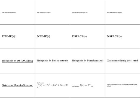 Berechenbarkeit Und Komplexitaet Karteikarten Duplexdruck Was Sind
