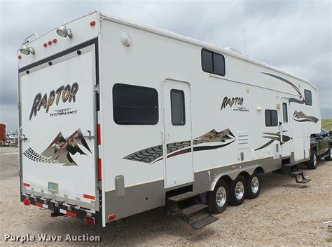 2007 Keystone Raptor Toy Hauler In Woodward Ok Item Db2588 Sold