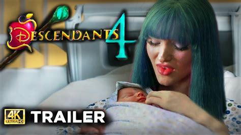 Descendants Official Trailer Mals Baby Boda Real Mal