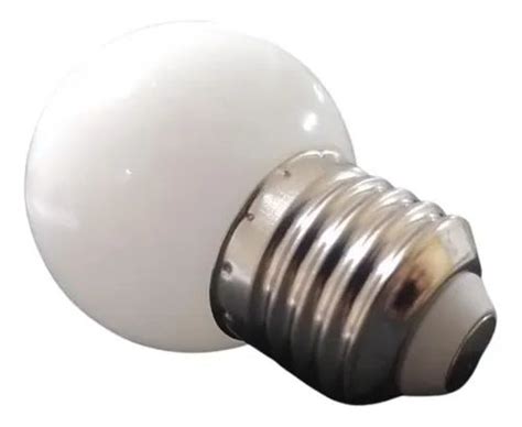 Lampada Led Bolinha G W E V Branco Quente Galaxy Sua