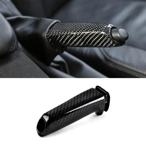 Carbon Fiber Handbrake Grips Cover Interior Trim for BMW 1 2 3 4 Series GT E46 E90 E92 E60 E39 ...