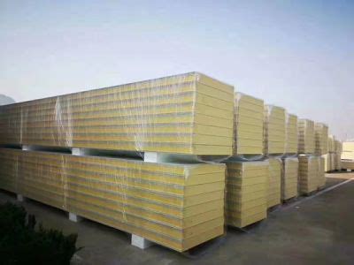 High Density EPS PU PIR PUR Polyurethane Rock Wool Sandwich Panel For