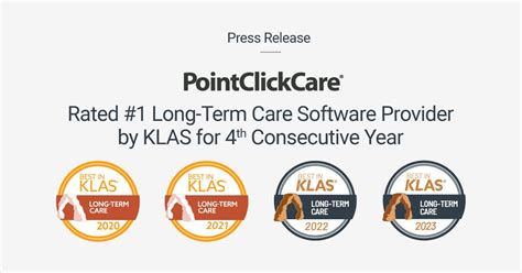 Pointclickcare Rated 1 Long Term Care Software Provider By Klas