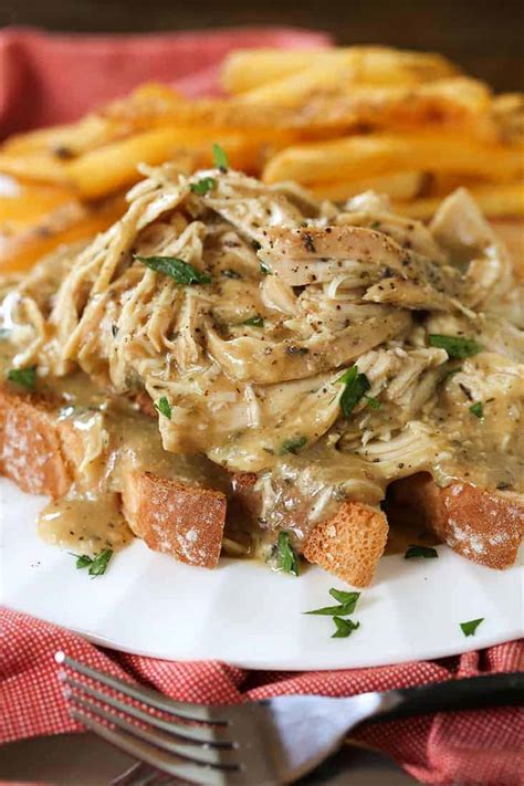 Crock Pot Chicken And Gravy Mantitlement