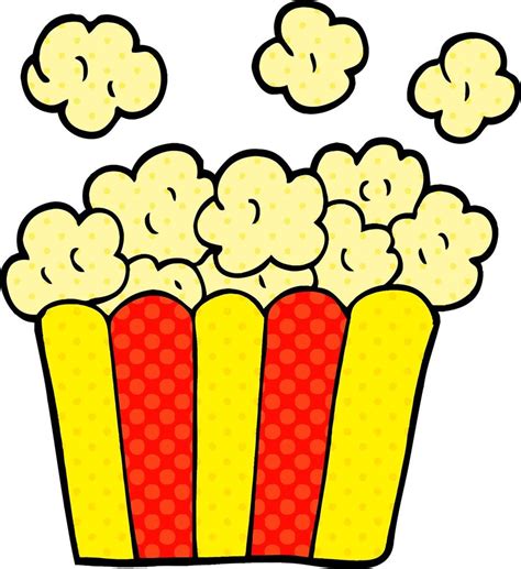 Cartoon Doodle Cinema Popcorn 12170858 Vector Art At Vecteezy