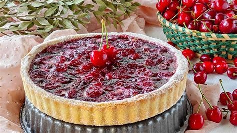 Crostata Di Visciole La Variet Di Ciliegie Che Rende Questa Ricetta