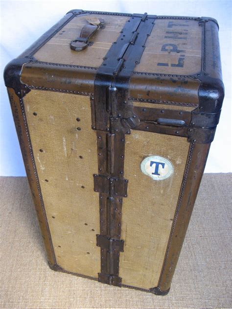 Antiques Atlas Classic Wardrobe Travel Trunk By Hartmann Usa