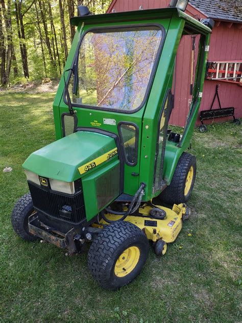 Jd Complete With Cab Heater Stage Snowblower Deck Chains