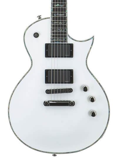 Esp Ltd Ec 1000 Deluxe Snow White Gino Guitars