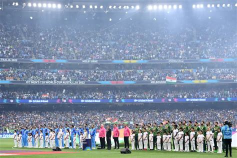 Ind Vs Pak The Thrilling T Match Between India And Pakistan At The