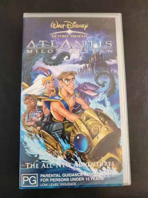 Atlantis Milo S Return Vhs Walt Disney Picclick Au