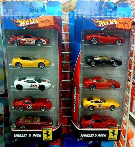 Marc's Collections: Hot Wheels Ferrari 5-pack