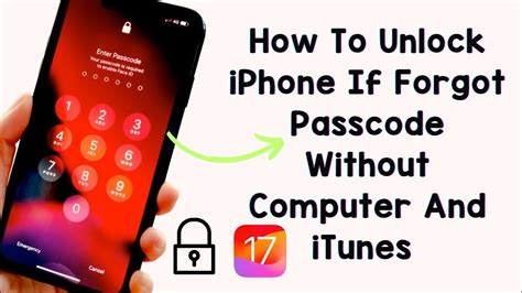 How To Unlock IPhone If You Forgot Passcode Without Computer And ITunes