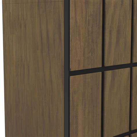 cypress brown  door dimensional squares cabinet    model