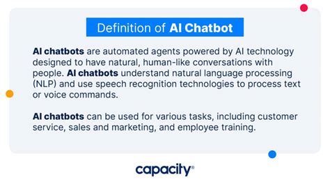 Ai Chatbots The Future Of Ai And Automation Capacity