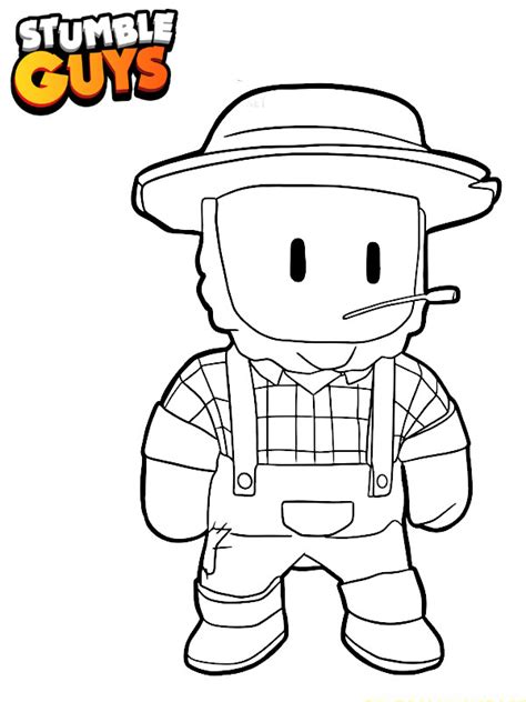 Stumble Guys Para Colorir E Imprimir - Stumble Guys para Colorir : 30 desenhos para imprimir