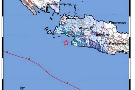 Gempa Bumi Di Bayah Banten Getarannya Dirasakan Hingga Leuwiliang Bogor