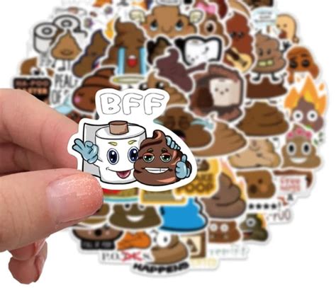 STICKERS, Poop Emoji - Etsy