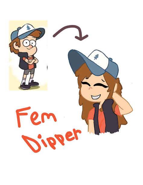 Fem Dipper Rgravityfalls