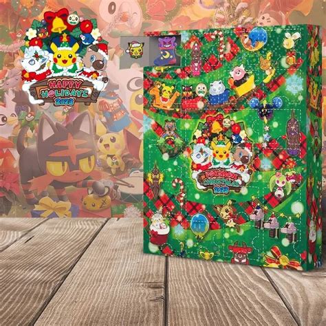 SEAYI 2023 Christmas Advent Calendar Contains 24PC Pokemon Figures Toys ...