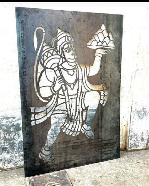 Cnc Plasma Hanuman Ji Svg Dxf Design