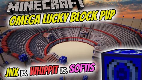 LUCKY BLOCK PVP ARENA MED JNX WHIPPIT OCH SOFTIS MINECRAFT MOD 1 8