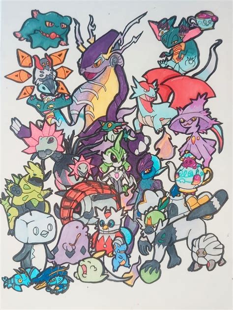 (OC) Violet Exclusives! : r/pokemon