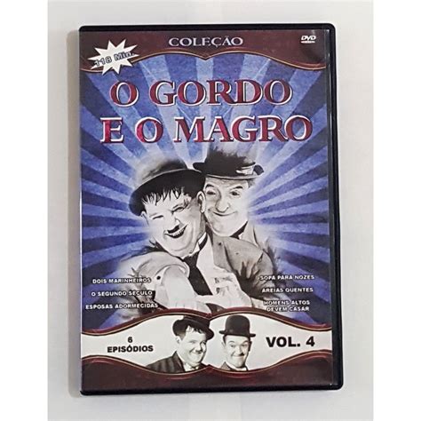 DVD O GORDO E O MAGRO VOL 4 ORIGINAL Shopee Brasil